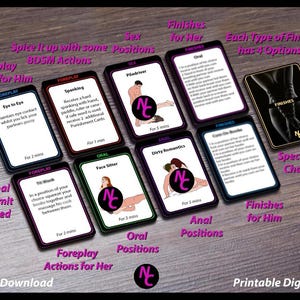 Dirty Date Night Sex Card Game - Etsy