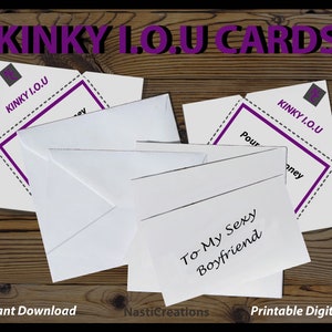 Kinky Dirty Deeds-sekskaarten