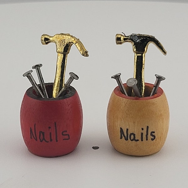 Hammer and Nail Art Etsy