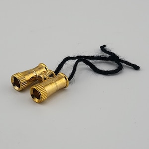 Tiny binoculars on a cheap stick