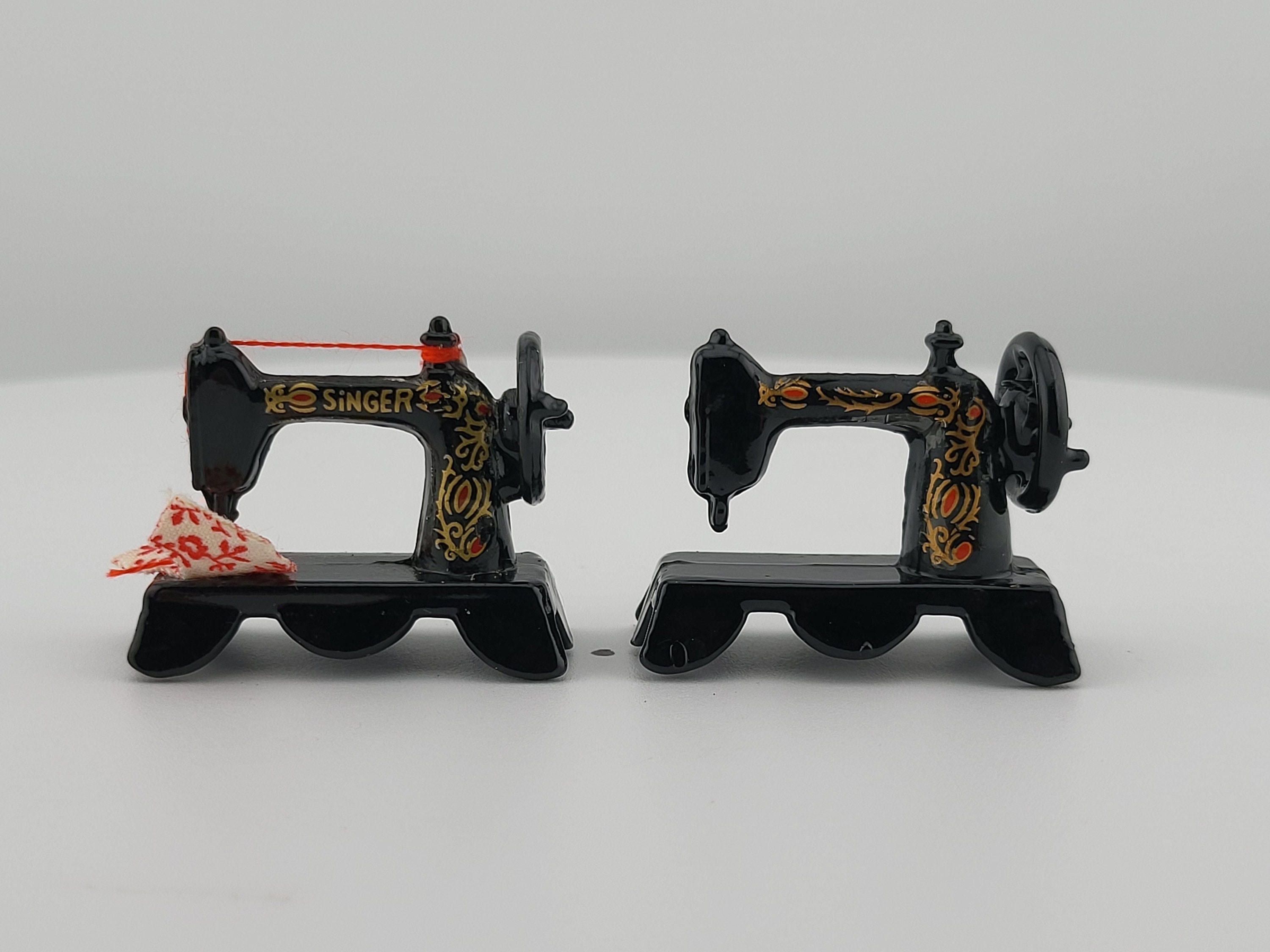 Vintage Miniature Singer Sewing Machine 2 Styles - Etsy
