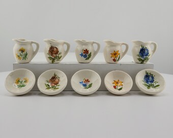 Vintage Miniature China Bowl and Pitcher Sec. 2