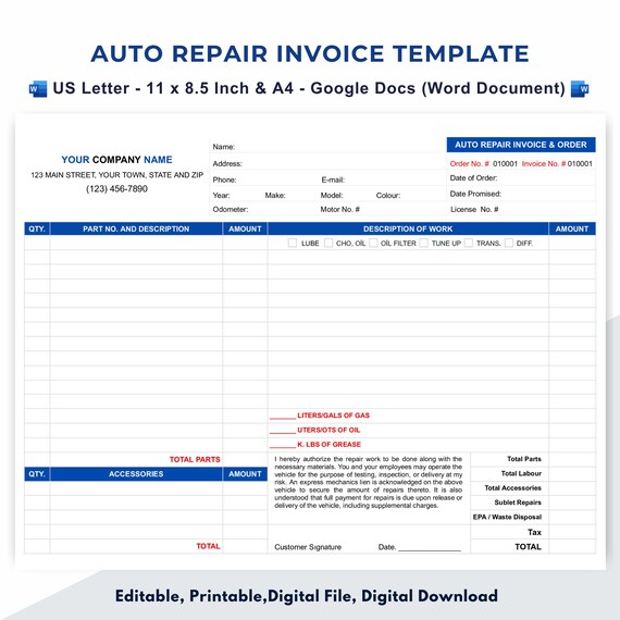 Car Maintenance Receipt: Essential Tips for Record Keeping