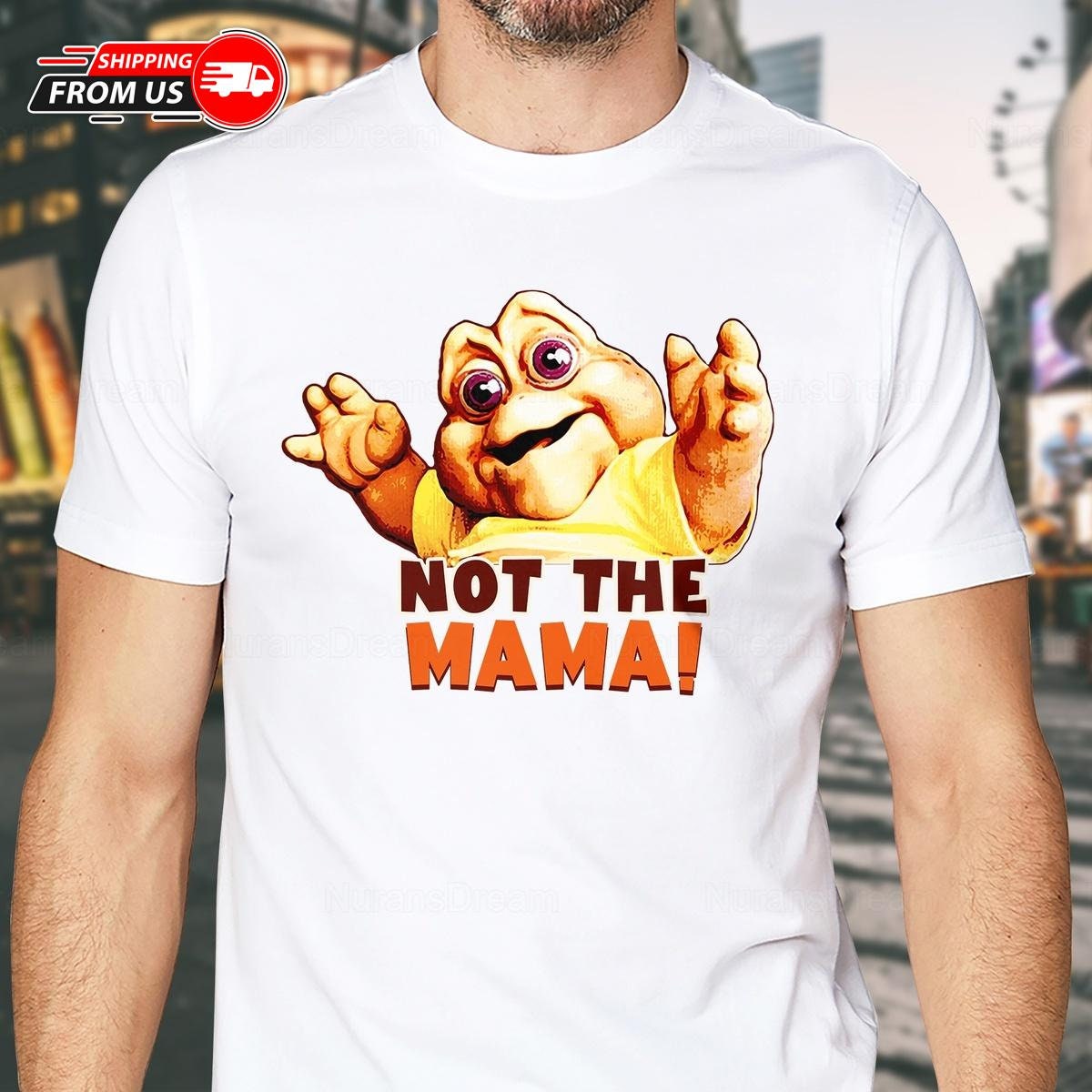 Not the Mama Baby Dinosaur Tshirt Gotta Love Me Shirt Etsy
