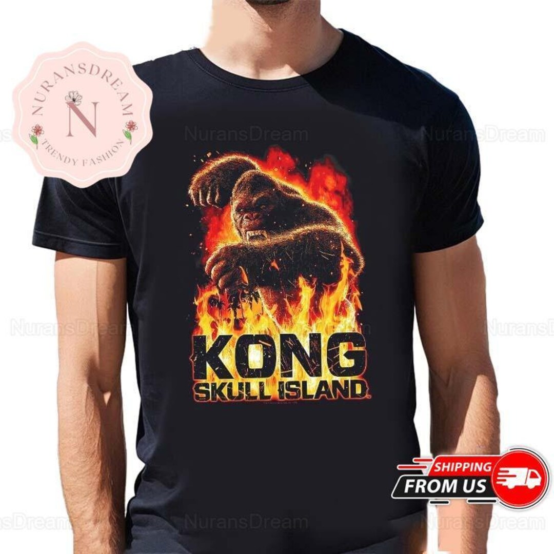 King Kong Shirt King of the Jungle Shirt King Kong Tshirt Etsy
