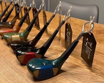 Golf club bottle opener VGC. Father's day gift. Homemade from reused vintage golf drivers, sports gifts for him for christmas / birthday