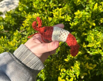 Crochet Shrimp with Jumper
