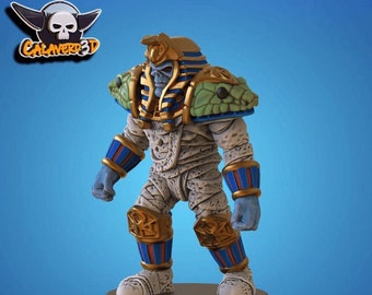 Pharoah Mummy - Calaverd3d Fantasy Football Star Player Bowl, Untoter, Ägypter, Nekromantiker, Vampir