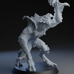 Vampire Big Guy - Brutefun Miniatures Fantasy football, Bowl, Bat, Vamp, Nosferatu,