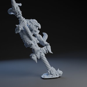 Goblin Chainsaw und Pogostick Star Players Bundle Brutefun Miniatures Fantasy Football, Gobbo, Brute Fun Bild 3