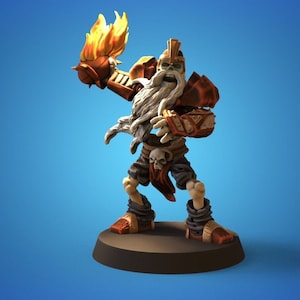 Undead Dwarf Star Player - Calaverd3d Fantasy Football Star Player Bowl