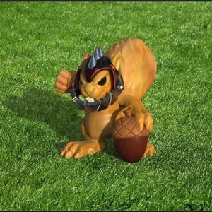 Killer Squirrel Star Player - Bol pour joueur vedette de football Fantasy Football Calaverd3d