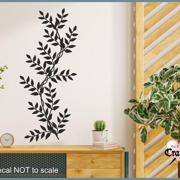 Vine Wall Decals Etsy UK