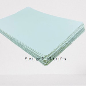 100% handgemachtes weißes Baumwollpapier | Büttenpapier | Weißes Baumwollpapier Briefpapier | Hochzeitspapier Kalligraphie-Papier