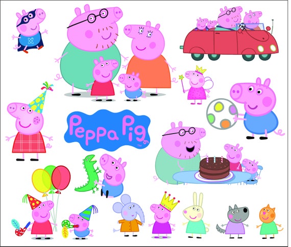 Peppa PNG George Mama Pig and Papa Pig Daddy Pig Mummy - Etsy Peppa PNG George Mama Pig and Papa Pig Daddy Pig Mummy - Etsy