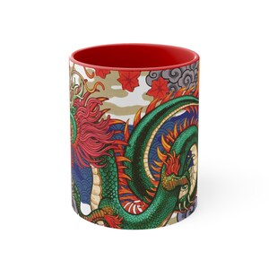 Year of the Dragon 2024 Coffee Mug, Zodiac Animal Ceramic Mug, Chinese New Year Gift, Dragon Coffee Mug, Zodiac Animal Gift, Coffee Mug 11oz