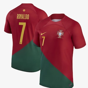 Maillot ENFANT/JUNIOR Cristiano Ronaldo Portugal Domicile Coupe Du Monde  2022