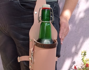 Personalized Pink Beer Holsters