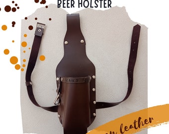 Personalized Beer Holsters: The Perfect Gift for Groomsmen, Vegans and Beer Enthusiasts