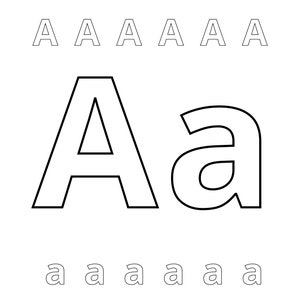 ABC Uppercase and Lowercase Letters Worksheets - 2 Font Types - 56 ...