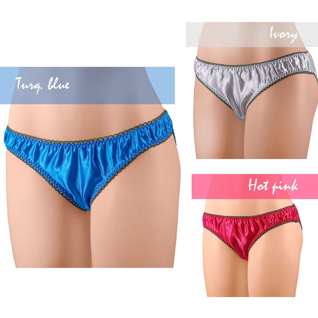 Silk Bikini Panty Set, Women's Panty With Multiple Color Set, Keep Your