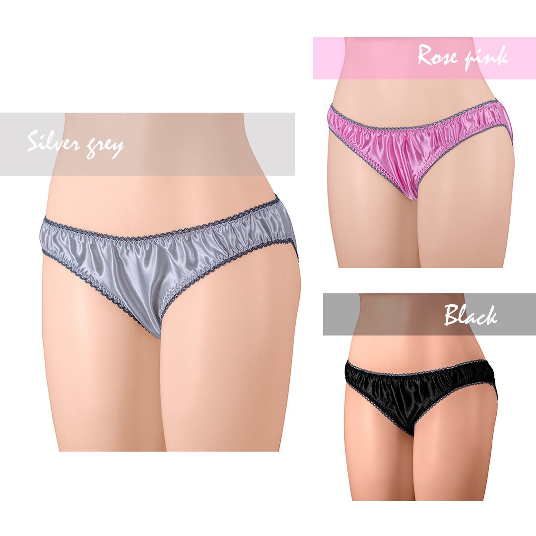 Silk Bikini Panty Set, Women's Panty With Multiple Color Set, Keep Your
