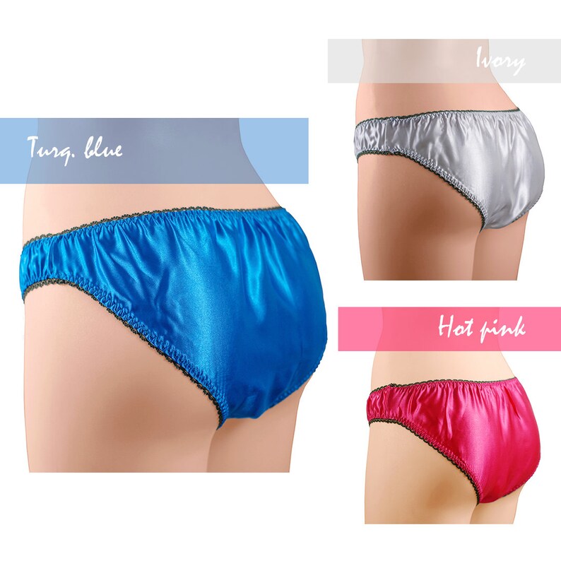 Silk Bikini Panty Set, Women's Panty With Multiple Color Set, Keep Your