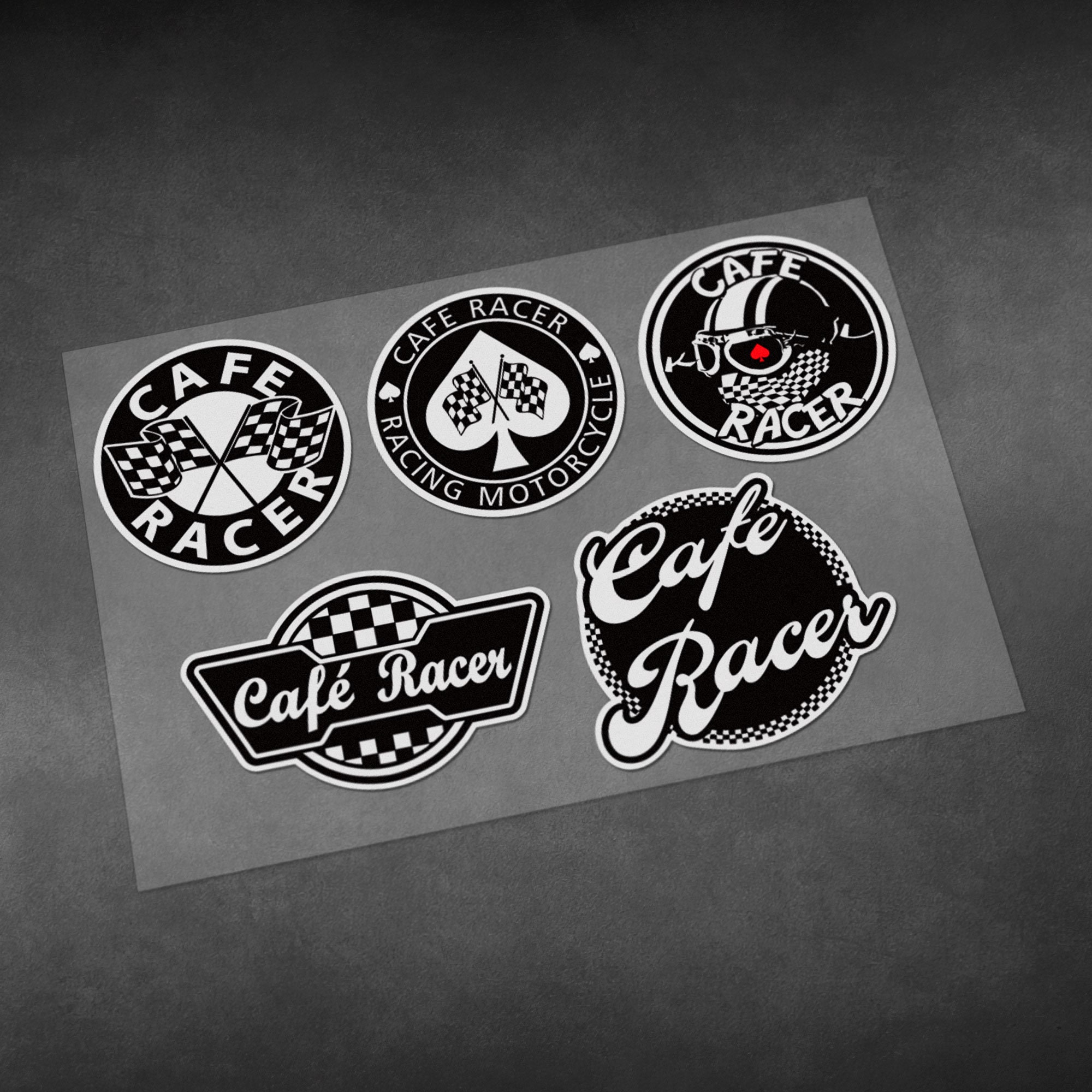 12 Pegatinas estrellas moto US army depósito para scrambler cafe racer  stickers