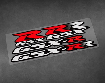 Motorcycle car high quality stickers suzuki gsx r rr decals Vinyl Material for 650 750 1000