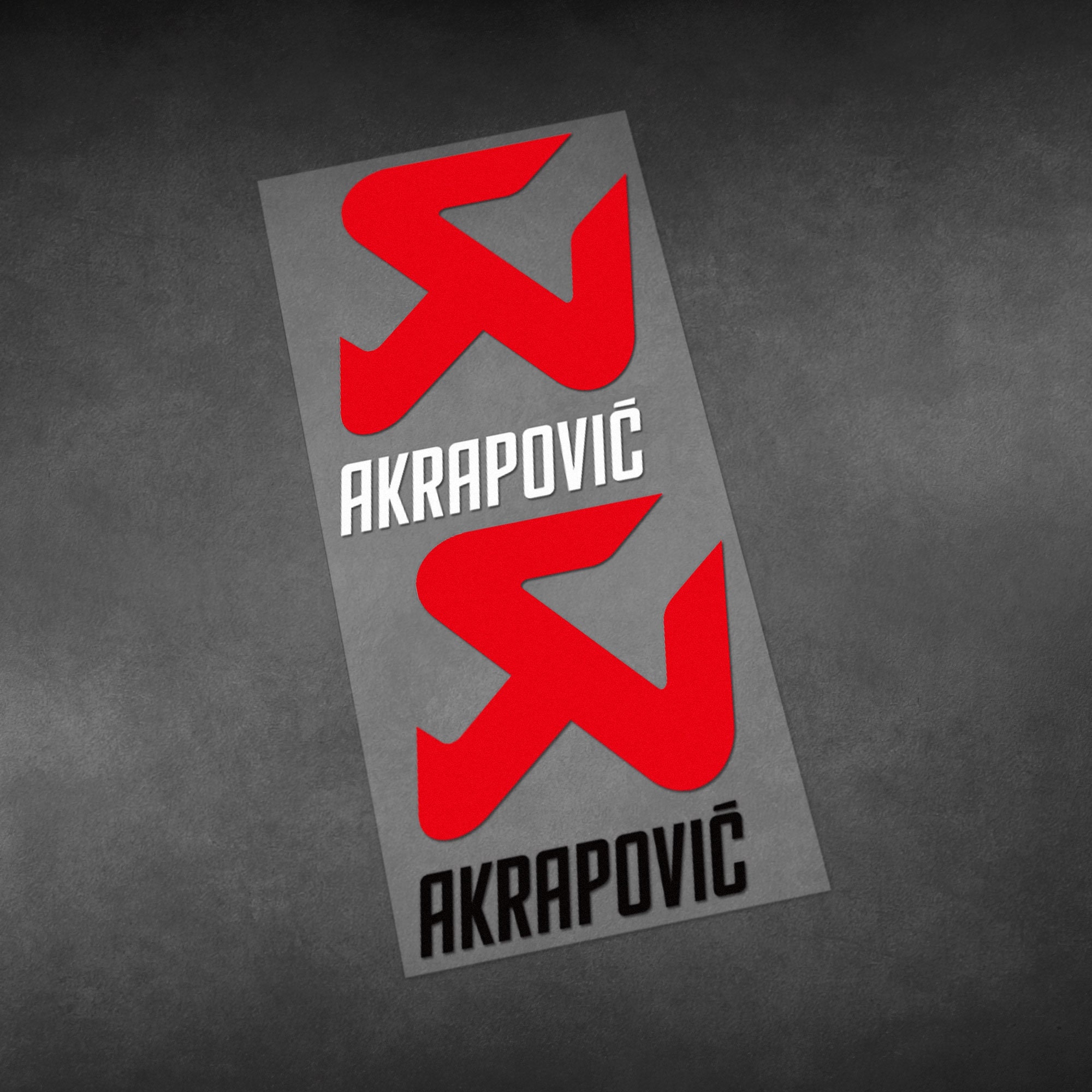 Akrapovic Style 2 Decal Sticker