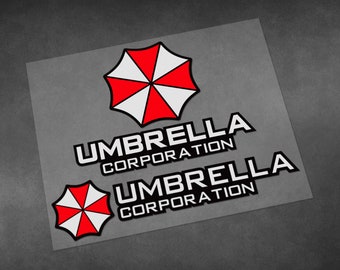 Motorcycle car high quality stickers umbrella corporation Laptop decals Vinyl Material