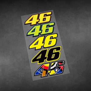 Buy Rossi 46 Stickers Online In India -  India