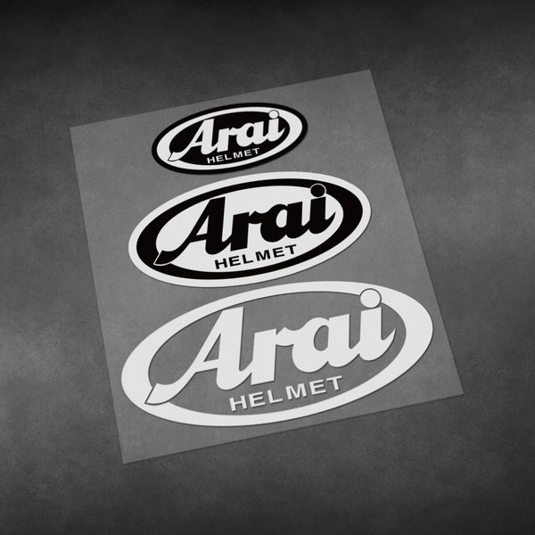 Arai Helmet Stickers Etsy