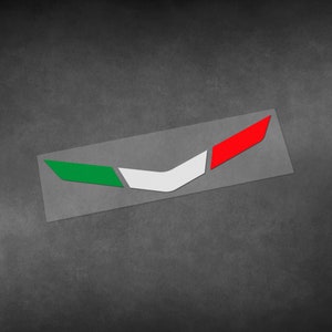 Motorcycle car high quality stickers italy decals Vinyl Material for RS660 Flag 1