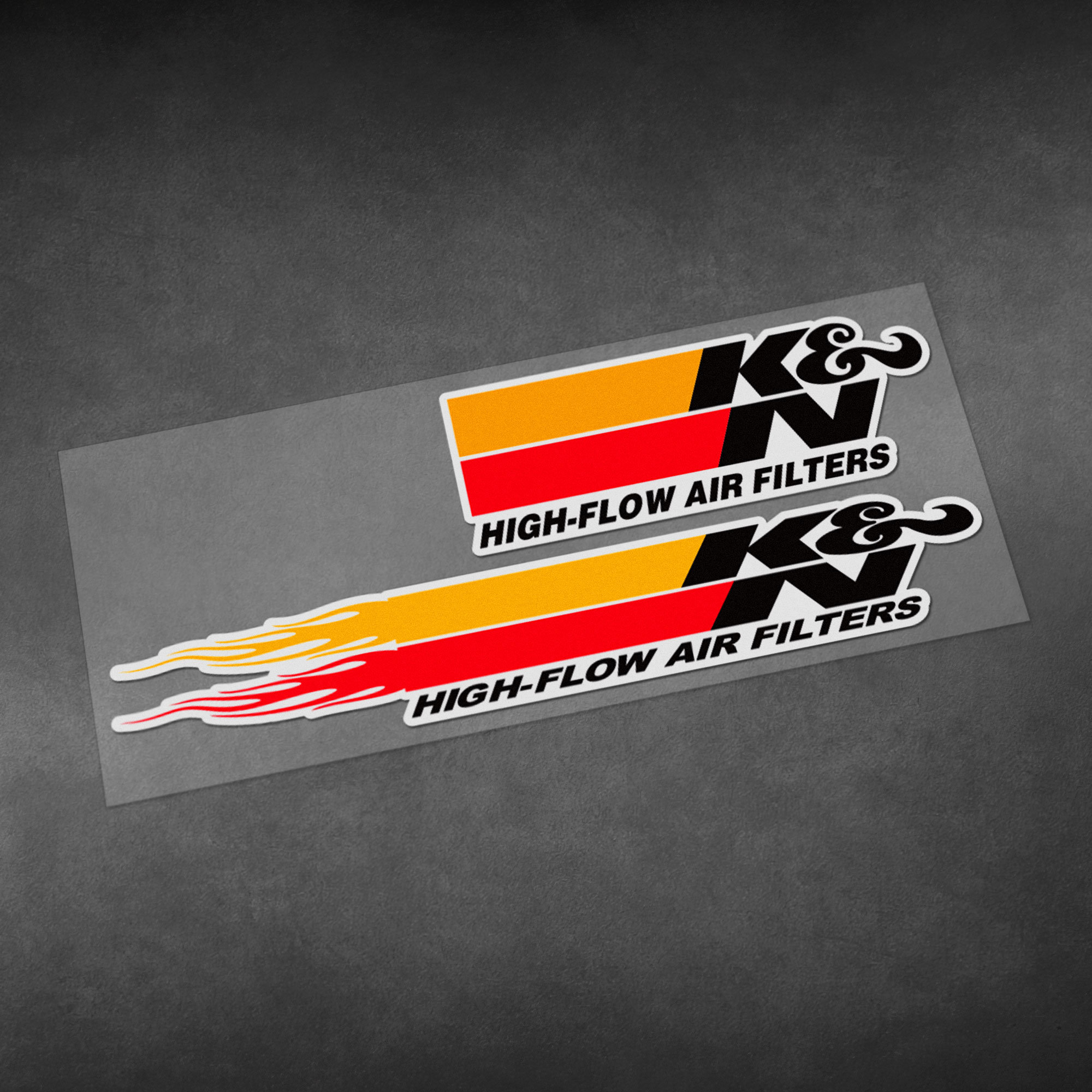 K and n decal Etsy Nederland
