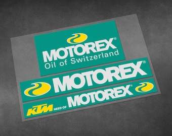 Adesivi per auto di alta qualità per motociclette, decalcomanie sponsor, materiale in vinile per olio motore KTM