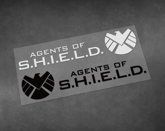 Motorcycle car high quality stickers agents of shield Laptop decals Vinyl Material