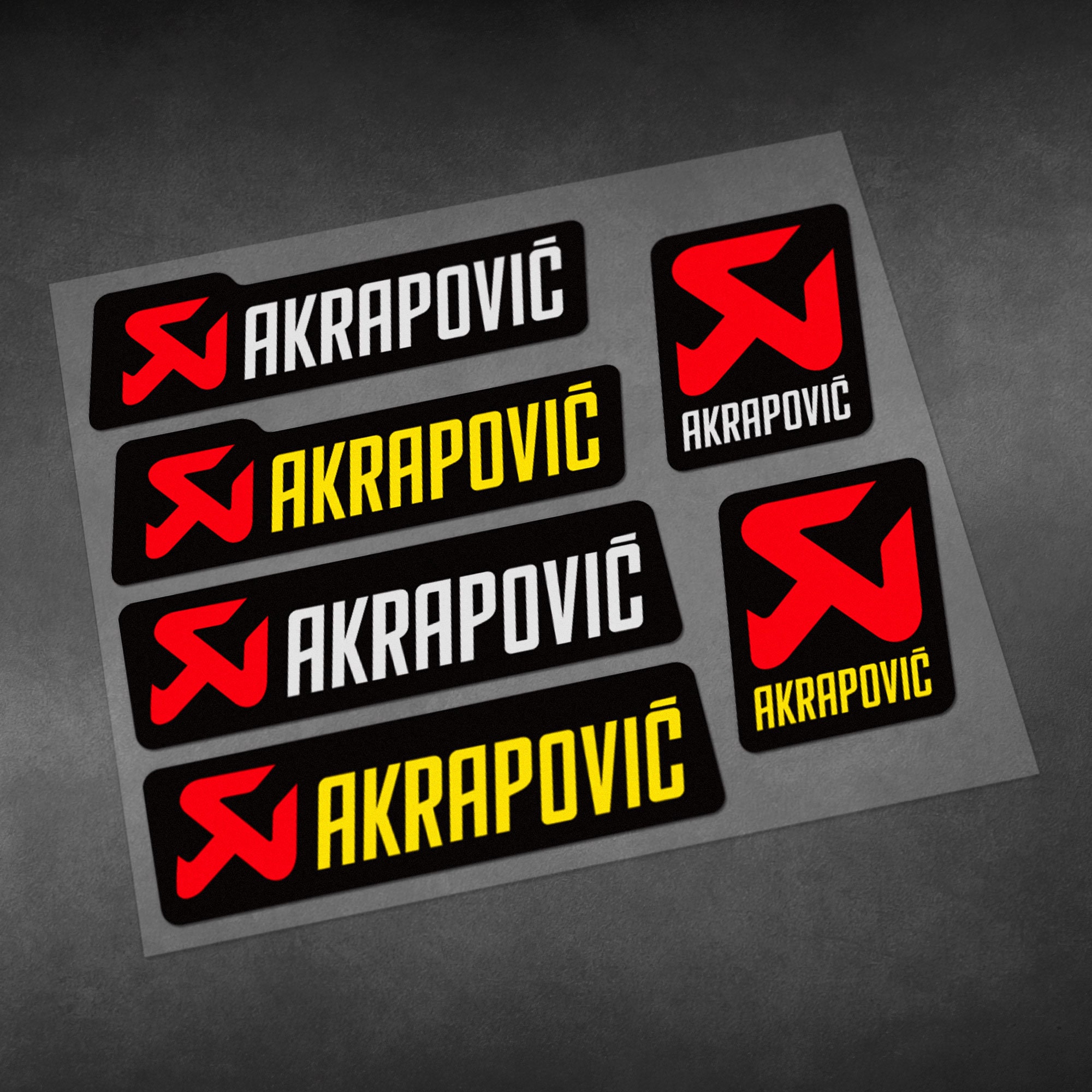 Buy Akrapovic Stickers Online In India -  India