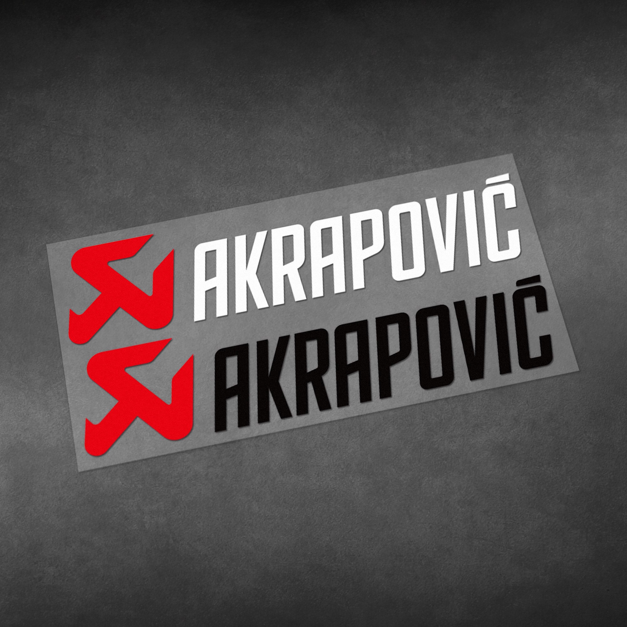Akrapovic Stickers 