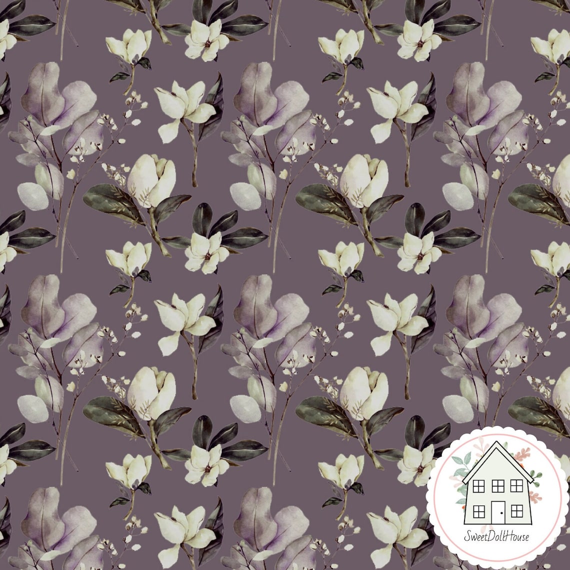 Printable Dollhouse Wallpaper A4 Digital Download Miniature - Etsy