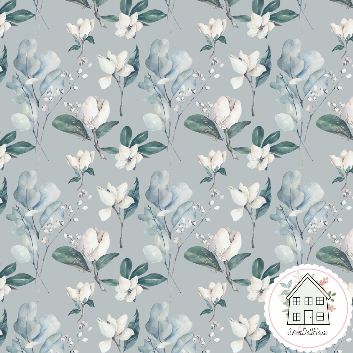 Printable Dollhouse Wallpaper A4 Digital Download Miniature - Etsy