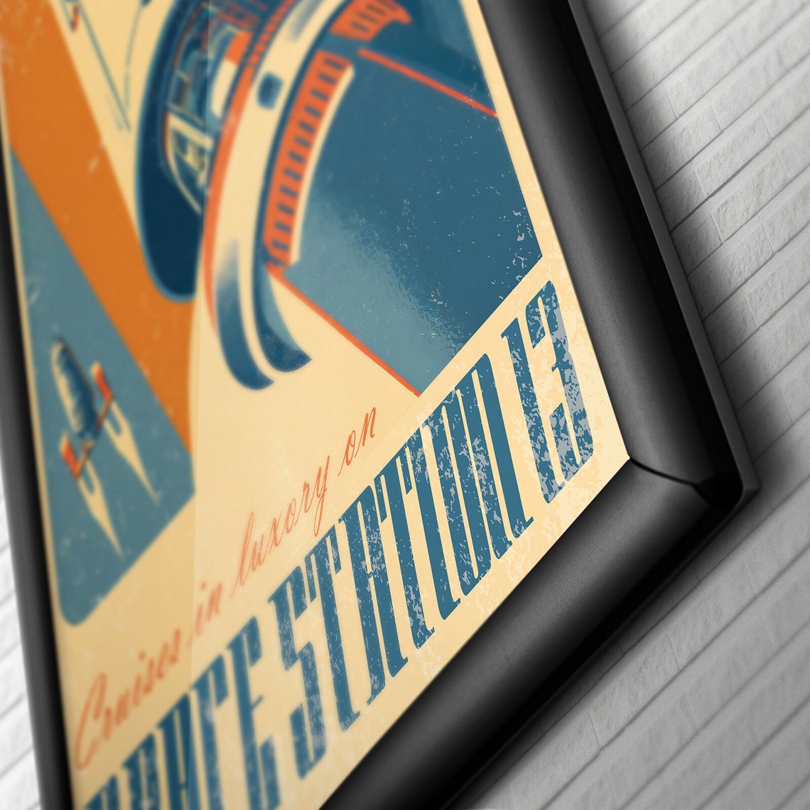 SS13 - Set of 6 Retro Futuristic Sci-fi Space Digital Print, Retro Sci ...