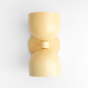 Yellow Sconce - Semi-Flush Sconce - Scandinavian Lamp - Colorful Lamp - Wall Lighting - Model No. 5641