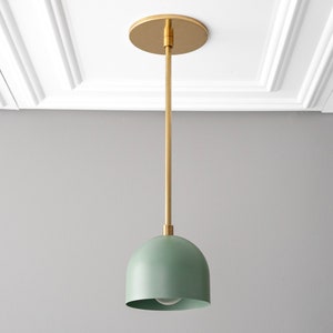 Scandinavian Inspired Pendant Light- Hanging Fixture - Hardwired Fixture - Minimalist Lighting - Model No. 8906