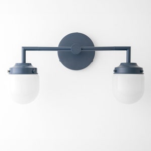 Beach House Lighting - Blue Vanity Light - Blue Sconce - Bathroom Light - Wall Lighting - Model No. 7536