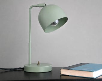 Table Lamp Light-Table Lamp-Desk Lamp-Mint Green Lamp-Modern Lamp - Model No. 2351