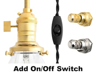 Add an on-off switch to your fixture