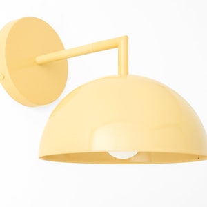 Dome Wall Sconce - Green Dome Light - Colored Wall Light - Wall Lamp - Home Decor - Model No. 6952 image 7