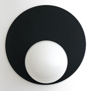 Reflector Sconce - Flush Mount Fixture - Wall Decor - Spherical Lighting - Wall Sconce - Model No. 6703