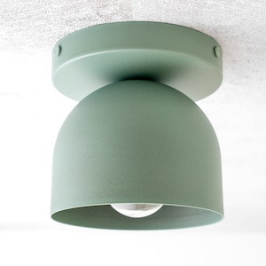 Scandinavian Inspired Ceiling Light - Hanging Fixture - Pastel Line - Hardwired Fixture - Minimalist Lighting - Model No. 1107